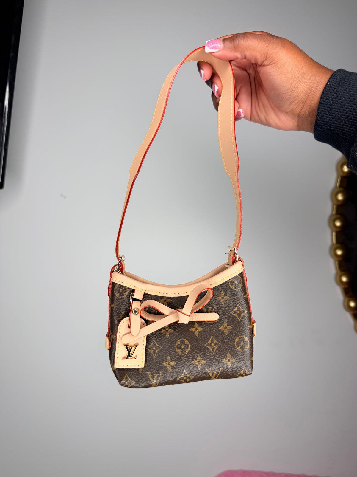 Brown Ribbon Bag (PRE ORDER)