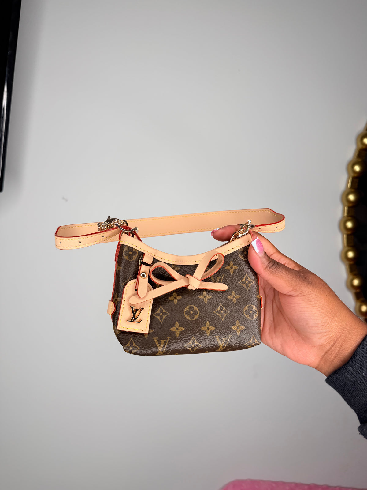 Brown Ribbon Bag (PRE ORDER)